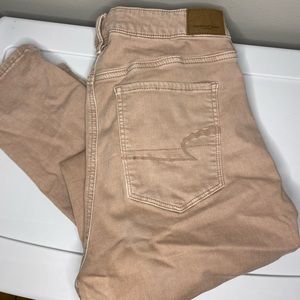 Peachy/Blush American Eagle Jeans